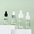 Custom 10ml Frosted Glass Cylinder Essential Oil Bottles Hair Oil Dropper Serum Bottle for Cosmetic Packaging