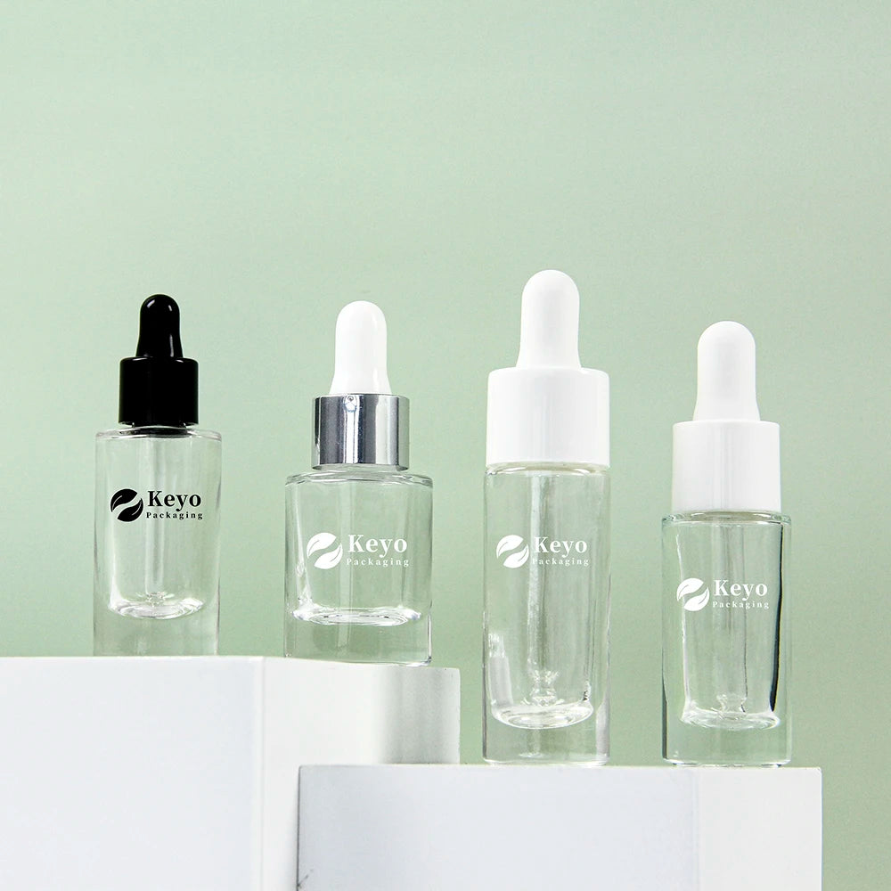 Custom 10ml Frosted Glass Cylinder Essential Oil Bottles Hair Oil Dropper Serum Bottle for Cosmetic Packaging