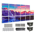 big Window Full Color portable indoor digital Stage Backdrop screen p2.5 board billboard banner for advertising sale business