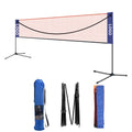 Custom Portable Badminton Set Easy Foldable Net with Stand and Pole for Indoor/Outdoor Tennis and Badminton