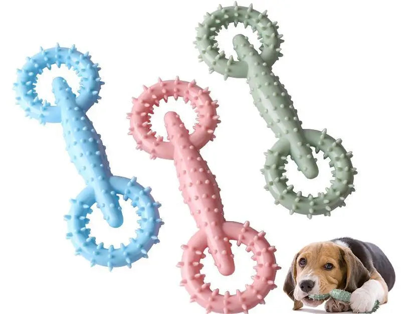New Hot Selling Bite-resistant  TPR  Griphook Dog Toothbrush  Chew Toy  for Pet Dogs