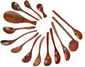 Wooden Flatware Tableware Cutlery Set Wooden Spoon for Soup Staple Food