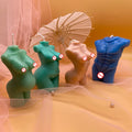 B-1005 Human Body Silicone Mold DIY Aromatherapy Gypsum Male Female Figure Ornament Female Body Candle Grinding Tool