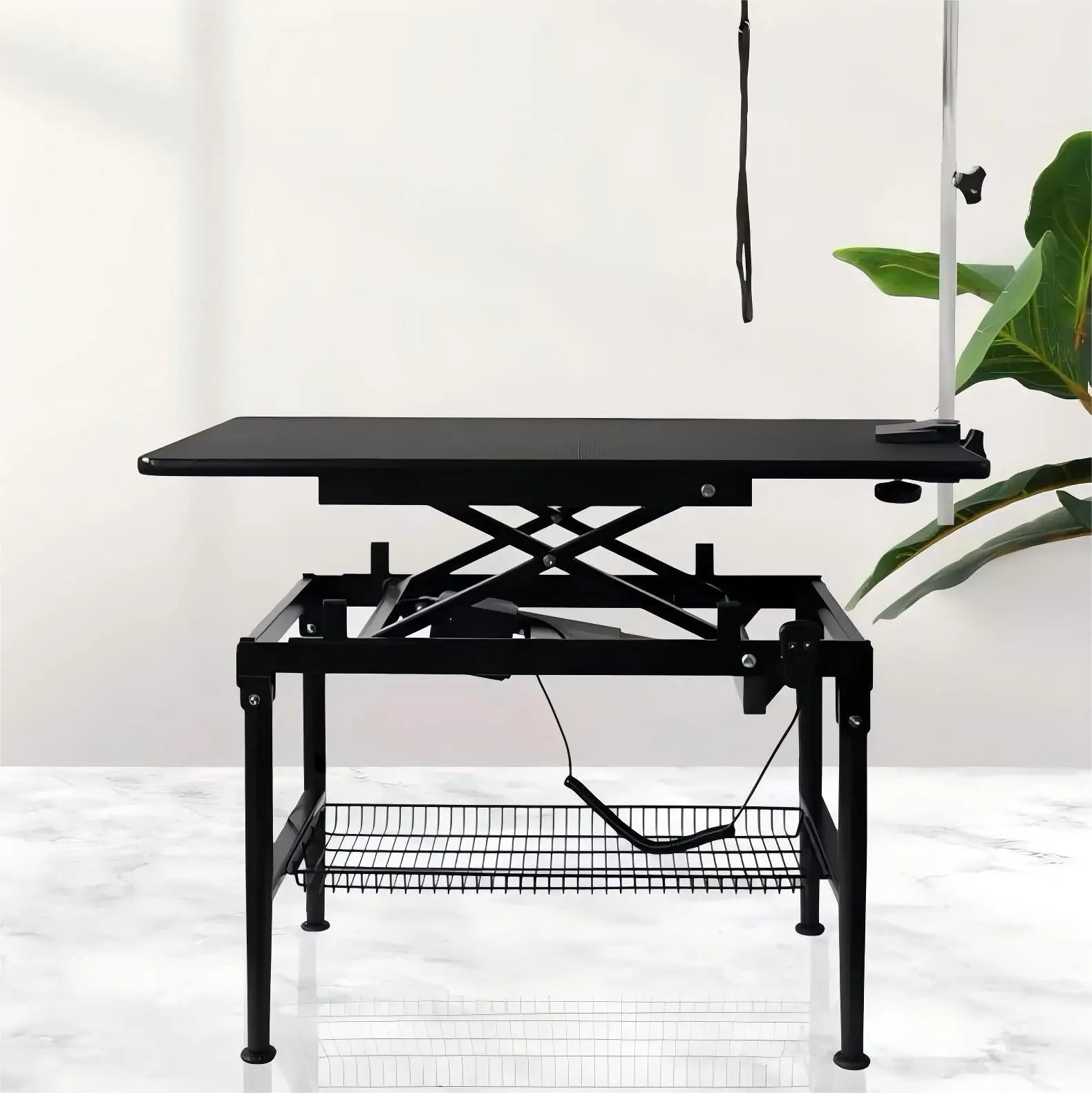N-153 Electric Dog Grooming Table Multi-Purpose Foldable Cats Table Eco-Friendly Stocked Pet Table for Small Animals Bathroom