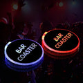 Gravity Sensor LED Bottle Coaster Multi-color LED Lights Durable Battery Operated for Ramadan Father's Day Graduation