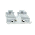 220V High-voltage Rubber-coated Led Lamp Two-pin Plug with No-welding Head Switch Silicone Plug and Wire-free Connector