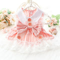 Pet Spring Summer Thin Lace Skirt Cat Dog Clothes