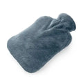 Sample Support Wholesale Winter Hand Foot Soft Flannel Hot Water Bottle with Faux Rabbit Fur Cover Patterned Hot-Water Bag Cover