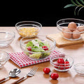 Mini Mask Essential Oil Mixing Bowl Small Pudding Jelly Sauce Fruit Cake Candy Salad Food Bowl Stackable Round Clear Glass Bowls