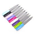 Stainless Steel Customized Logo Nail Files Nail File Polishing Tool and Scraper for Manicure Promotional Emery Boards MegaBDM
