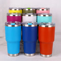 Tumbler 20 14 12 36 30 oz Insulated Stainless Steel Tumbler Cooler Magnetic Lids Travel Laser Engravable Mugs