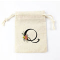 New Arrival Muslin Bags Cotton Organic Dust Bag Drawstring Pouch Small Custom Packing Logo Natural Color Gift Bag