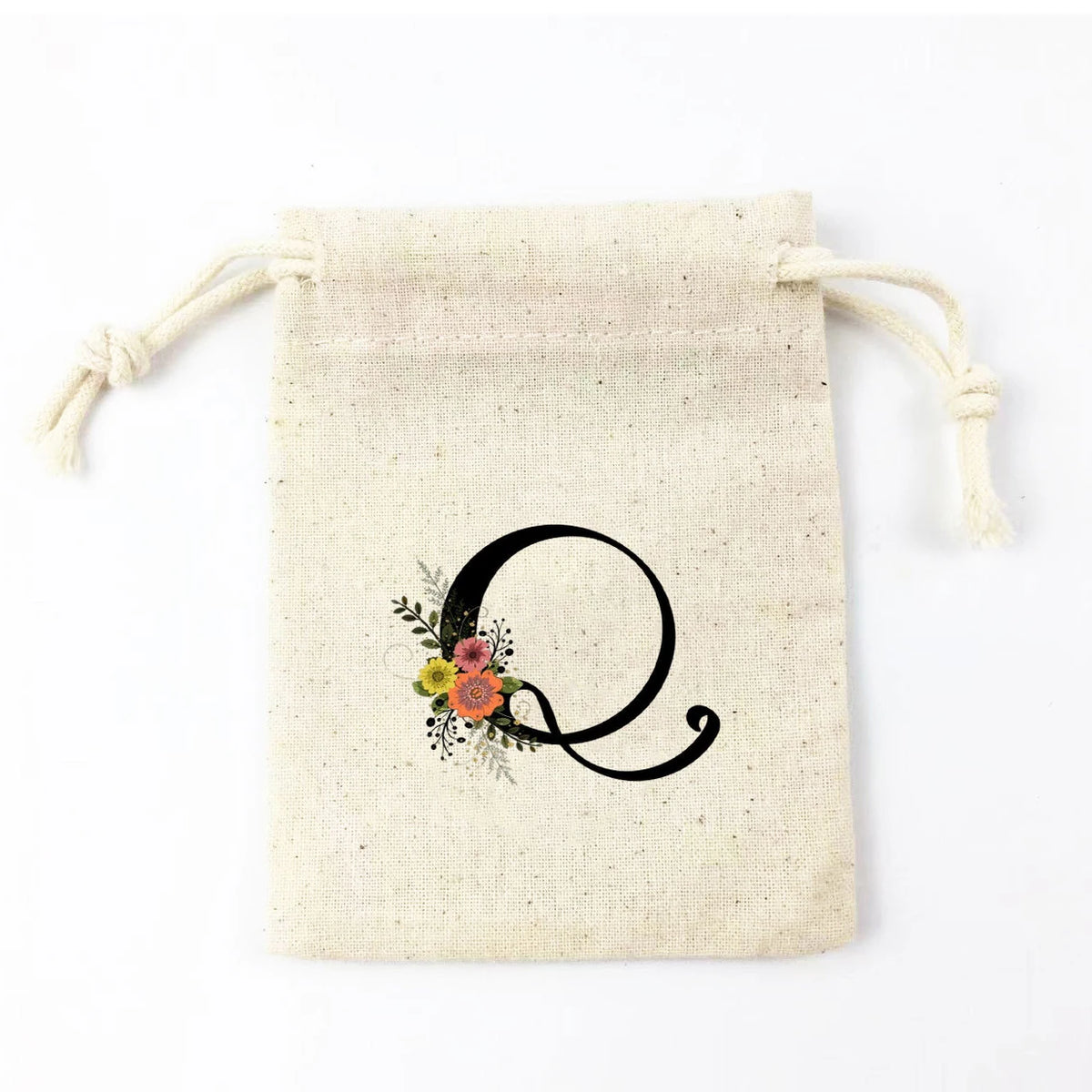 New Arrival Muslin Bags Cotton Organic Dust Bag Drawstring Pouch Small Custom Packing Logo Natural Color Gift Bag