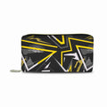 New Wholesale Custom Men's Zipper Wallet PU Leather Credit Card Holder with Polyester Lining Long Zippered Wallet Manufacturer