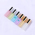 Wholesale 6colors Cosmetic Packaging Essential Oil Roll on Container 5ml Pearl Thin Empty Roller Glass Perfume Bottle