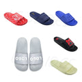 Custom Summer Slides Print Logo Sandals Sublimation Printed Custom Blank Slide Sandals for Mens