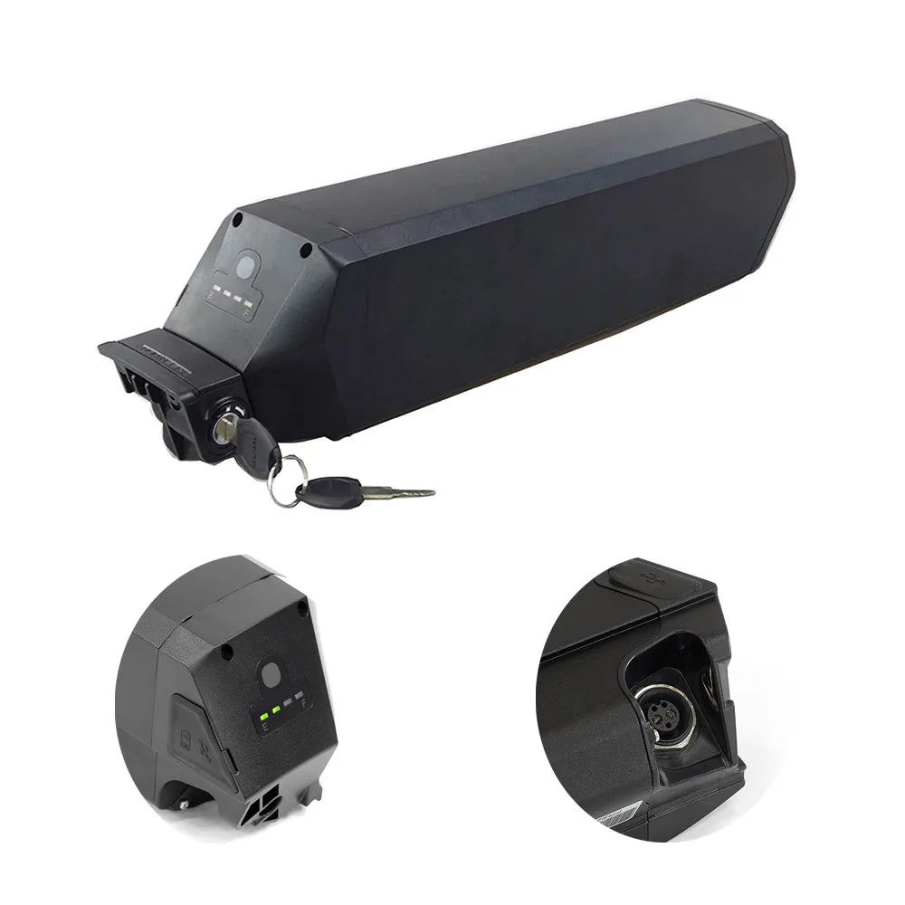 Custom 21700 Dorado Ebike Battery 36V 48V 20Ah 25Ah Semi-Integrated Lithium Battery Pack for High Power Electric Bicycle