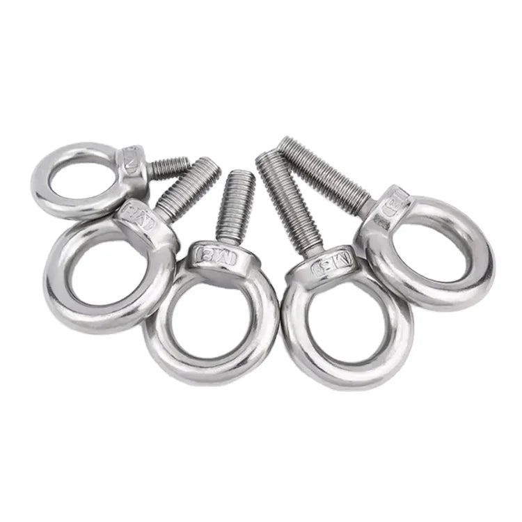 Lifting Eye Nuts/Screw Ring Eyebolt Ring Hooking Nut Screws M3 M4 M5 M6 M8 M10 M12 M14 M16 M18 M20 M24 304 Stainless Steel