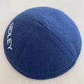 Jewish Judaica Wedding Jewish Custom Linen Belief Embroidered Yamulka Free Kippah Kippot Hat for Men Children  Bar Mitzvah