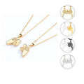 2Pcs/Set Game Console Necklace Personalized Necklace Jewelry Couple Magnetic Necklace