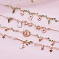 New Style Hot Sale Cute Alloy Bracelet for Girls and Students Trendy Design Fashion Wrist Jewelry