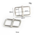 2023 Nolvo World Newest Adjustable Buckle Handbag Slider Ring Purse Hardware Side Connectors Buckle for Bag Strap