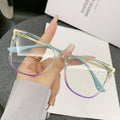 2025 High Quality Ultralight TR90 Metal Optical Frame Women Men Anti-blue Light Spectacle Glasses Frame
