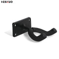 HEBIKUO Factory Direct Wholesale J-13 Wall Mount Black Metal Guitar Hanger Universal Solid Stable for Guitar Accessories