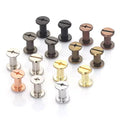 M3 M4 Metric Steel Slotted Head Post Screws with Plating Class 4 Binding Post