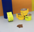 Printed Small Round Tin Box Candle Containers Sealable Tea Coffee Bean Packaging Tin Cans With Pull Lid Tab