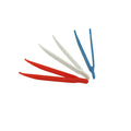 Manufacturer Disposable Plastic Tweezers Elbow Toy Tweezers Children's DIY Handicrafts and DIY Tools Pet Feeding Tweezers