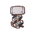 Customized School Team Badge Embroidery Patch Customized Badge for Team Recognition