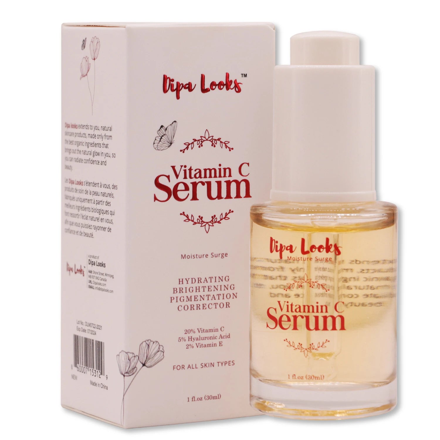 Wholesale Pure Naturals Vitamin C Facial Serum for Skin