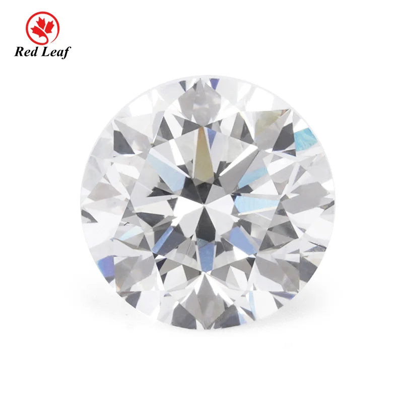 Redleaf Wholesale IGI  Certified Diamond 2.0CT 3.0CT 4.0CT Round Brilliant Cut CVD DEF Color VVS VS Lab Grown Diamond