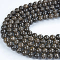 Bulk Natural Brown Wood Jasper Gemstone Bead 6mm 8mm 10mm Round Wooden Stone Beads for Craft Jewelry Making Necklace Bracelet
