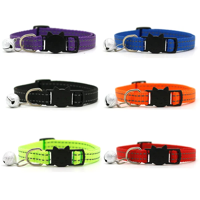 Wholesale Reflective Luxury Safety Breakaway Buckle Dog Cat Collar