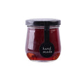 Penguin Honey sealed Jar 200ml Round clear Honey Jar Glass Pickle Jar with Metal Lid