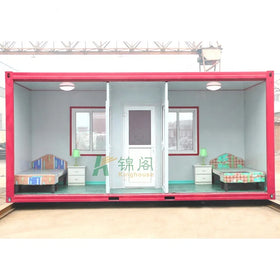 CE Certification Portable 2 Bedroom 20ft Container Prefabricated House for Sale