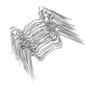 Stainless Steel Pane Fixing Greenhouse Wire Lock Steel Clip Tomato Growing Hook Clamps Sheet Load 0.2-20mm