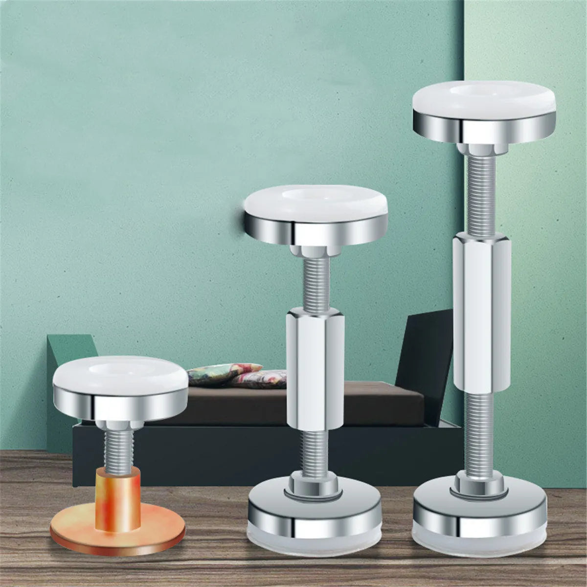 Adjustable Threaded Rack Bed Frame Anti-Shake Tool Telescopic Fixed Bed Does Not Vacillate Support Hardware Fasteners