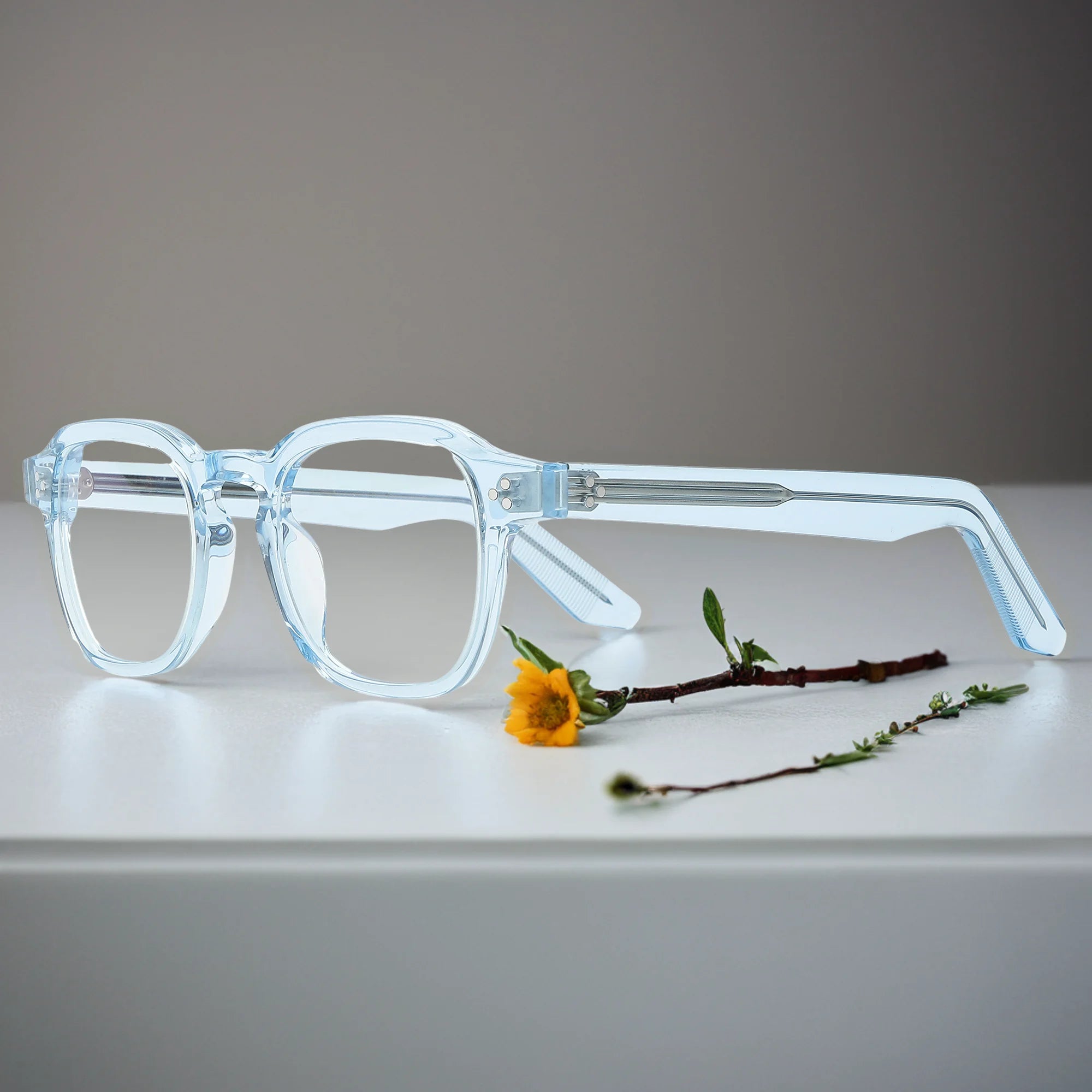 High Quality Fashionable New Anti-Blue Light Glasses for Reading Optical Frames With Acetate for Women