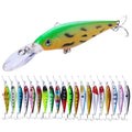 Wholesale MI026 11cm 10g Artificial Hard Plastic Bait Minnow Fishing Lures