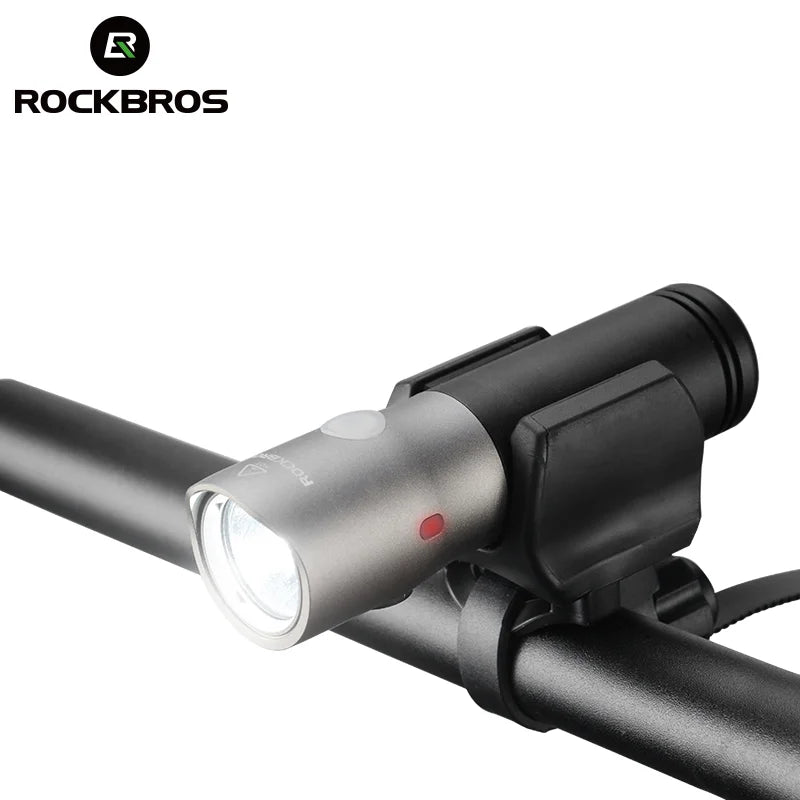 ROCKBROS 1000 Lumen  Waterproof IPX6 USB Rechargeable 18650 3000 MAh Power LED Bank Flashlight Bike Bicycle Front Light