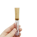 Empty Cosmetic Container 6ml Bamboo Lipgloss Wooden Lipstick Tubes Bamboo Lipgloss Tube