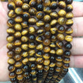 Wholesale Natural Stone Round Bead 10mm AA Quality Brown tiger Eye Gemstone Beads for Jewelry Making