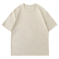 Good Quality t Shirts 180gram Combed Cotton Unisex Round Neck Large Size Solid Color Plus Size White t Shirts in Bulk