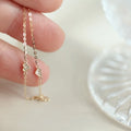 INS Chill Fashion 14K Gold Plating Pure 925 Sterling Silver Thin Chain Crystal 3 Hearts Bracelets for Women Girls Jewelry
