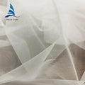 In Stock High Elastic Nylon Fabric Mesh 63\" White Transparent Thick Diamond Tulle Mesh for Girls' Dresses for Air Filter Nylon