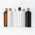 Empty Shampoo 30ml 50ml 100ml 200ml 250ml Transparent White Black Amber Pet Plastic Shampoo Bottle with Disc Cap