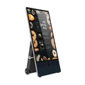 For 55 Inch Floor Stand LCD Touchscreen Digital Signage Display with SDK for Elevator and Restaurant Use Portable